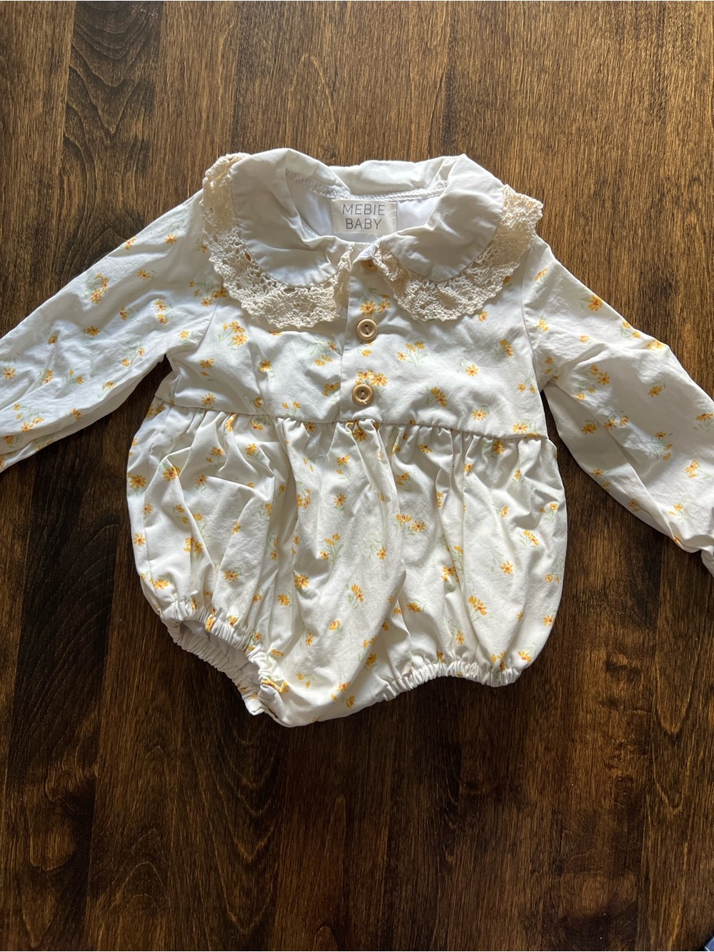 Mebie baby girl romper